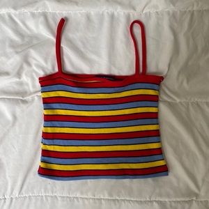 cropped tank top